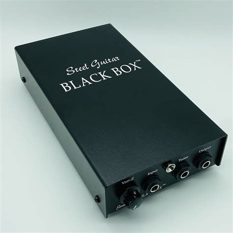 used sarno steel guitar black box buffer preamp pedal|black box guitar.